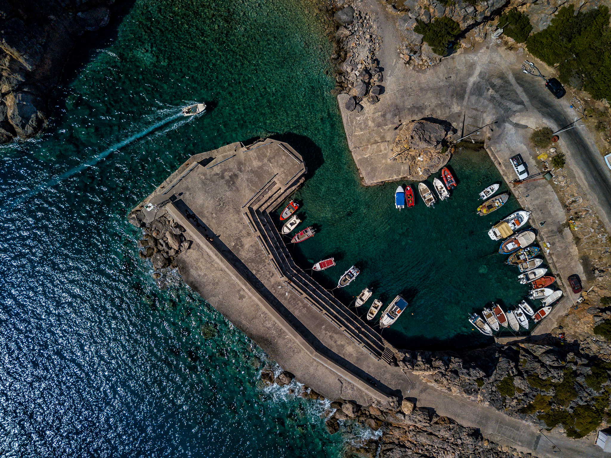 Sugia Harbour, Greece